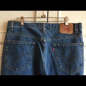 Levi’s vintage 517 blue denim jeans bootcut 36/34